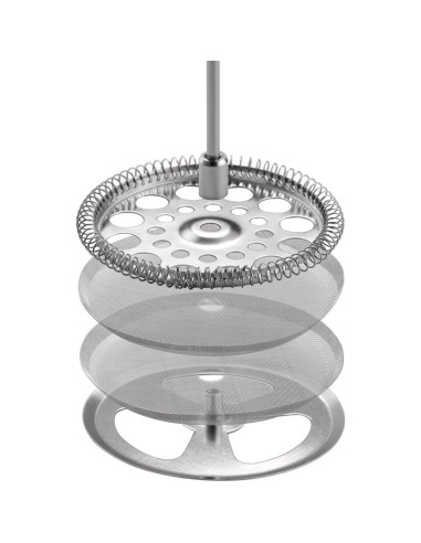 Prensa Francesa de Café Highwin 1L Acero Inoxidable Doble Pared