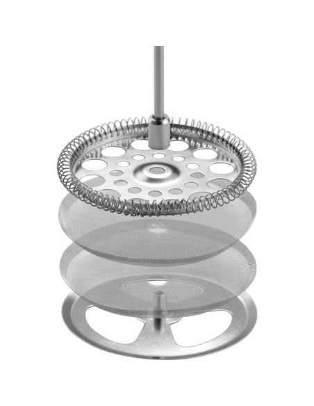 Prensa Francesa de Café Highwin 1L Acero Inoxidable Doble Pared