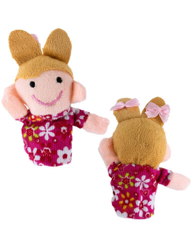 Títeres de Dedo Super Z Outlet - Familia 1 - 6 Piezas