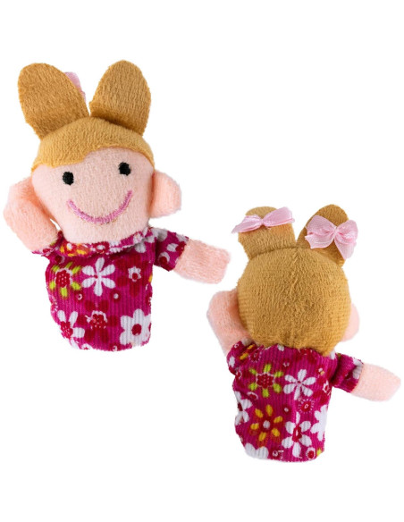 Títeres de Dedo Super Z Outlet - Familia 1 - 6 Piezas