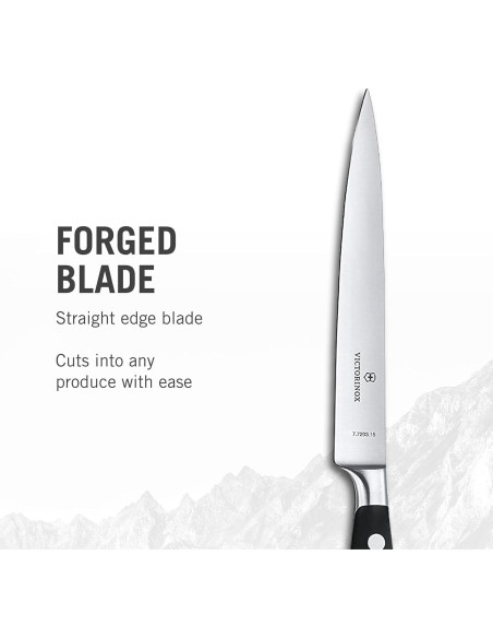 Cuchillo de Rebanar Forjado 20 cm Victorinox Acero Inoxidable