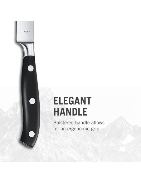 Cuchillo de Rebanar Forjado 20 cm Victorinox Acero Inoxidable