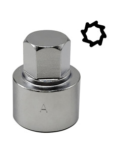 Llave de Bloqueo de Rueda 524 Volkswagen 28mm - 25mm