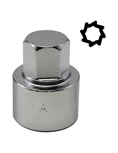 Llave de Bloqueo de Rueda 524 Volkswagen 28mm - 25mm