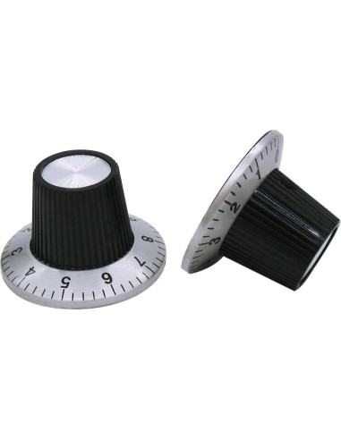 Perillas de Control de Volumen mxuteuk 6 Pcs 29x18mm Guitarra