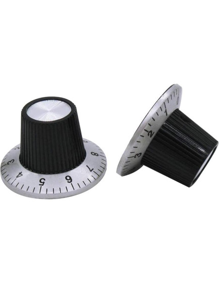 Perillas de Control de Volumen mxuteuk 6 Pcs 29x18mm Guitarra