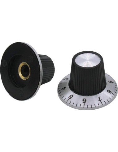 Perillas de Control de Volumen mxuteuk 6 Pcs 29x18mm Guitarra