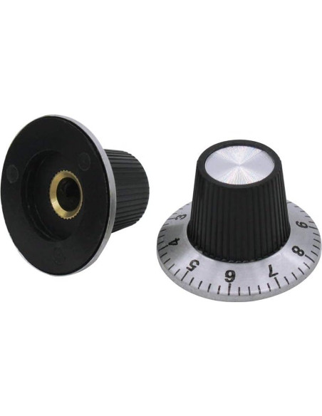 Perillas de Control de Volumen mxuteuk 6 Pcs 29x18mm Guitarra