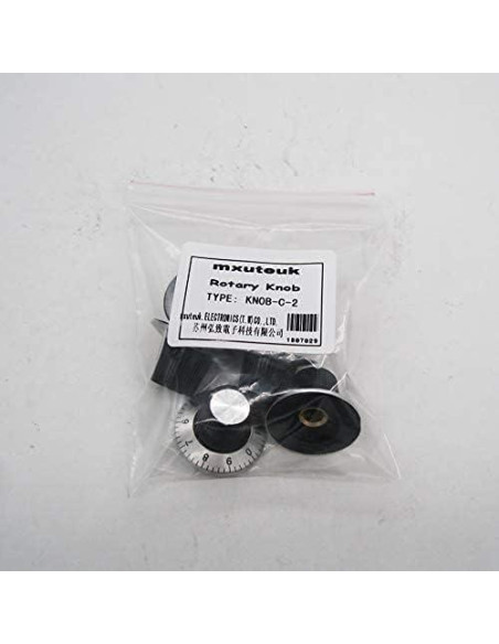 Perillas de Control de Volumen mxuteuk 6 Pcs 29x18mm Guitarra