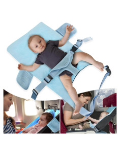 Cama de avión portátil LoTanop para bebés 1-12 meses