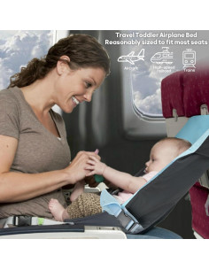 Cama de avión portátil LoTanop para bebés 1-12 meses 2