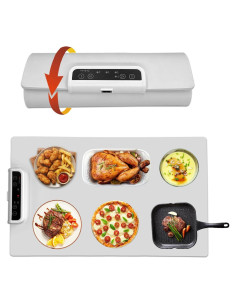 Alfombrilla Calentadora Eléctrica de Silicona Pandaaar 60.8x37.8cm