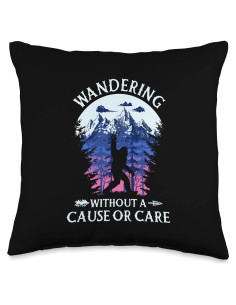 Cojín de Lanzar Bigfoot Sasquatch 40x40 cm 100% Poliester