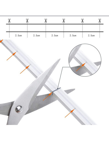 Tira LED de Neón 5m 12V Azul 600 LEDs IP65 Decorativa
