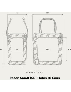 Nevera Dometic Recon Hardside 16L Portátil Glow 2