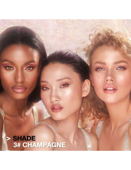 Iluminador en Polvo Brillante DIARIO DE AMY Rosa Perla 6x3.5cm