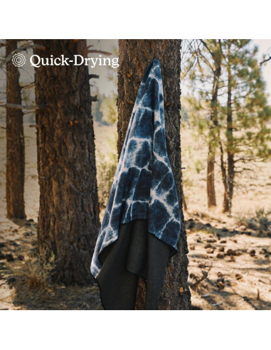 Toalla de Playa Nomadix Original Azul Aqua 183x76 cm Reciclada