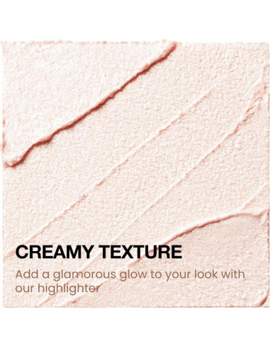 Iluminador en Polvo Brillante DIARIO DE AMY Rosa Perla 6x3.5cm