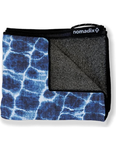 Toalla de Playa Nomadix Original Azul Aqua 183x76 cm Reciclada