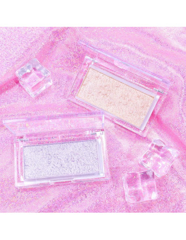 Iluminador en Polvo Brillante DIARIO DE AMY Rosa Perla 6x3.5cm