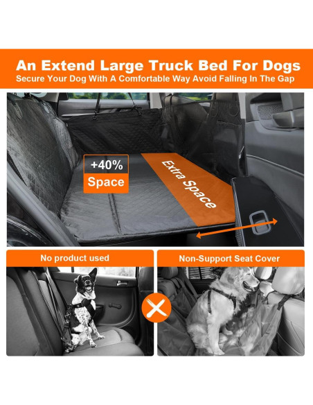 Cubierta de Asiento para Perros Vailge X-Grande Impermeable