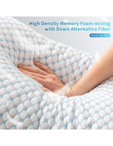 Almohada de Espuma de Memoria Refrigerante Splamdarrv King