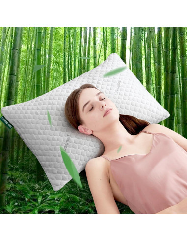 Almohada de Espuma de Memoria Refrigerante Splamdarrv King