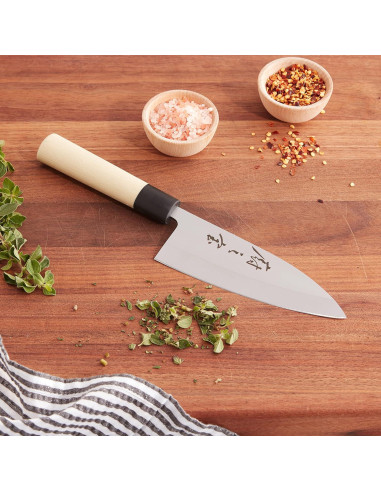 Cuchillo Deba Mercer Culinary 10.16 cm Mango Santoprene