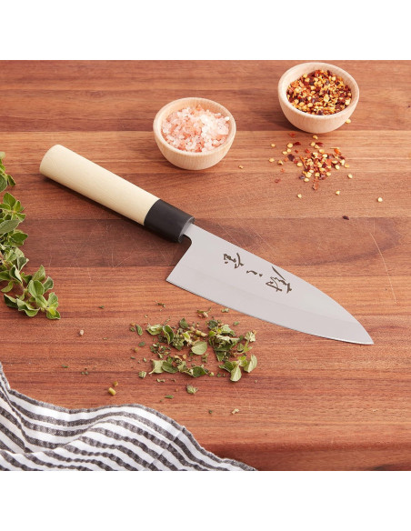 Cuchillo Deba Mercer Culinary 10.16 cm Mango Santoprene