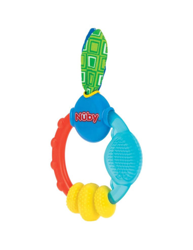 Anillo de Dentición Nuby 632 Multicolor 14x8 cm