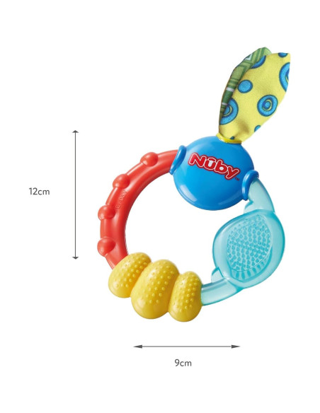 Anillo de Dentición Nuby 632 Multicolor 14x8 cm