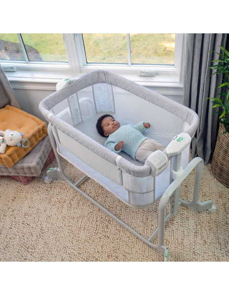 Cuna Co-Sueño Ingenuity Dream Hero 3-en-1 Gris 0-12 Meses