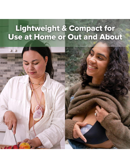 Bomba Manual de Lactancia Haakaa 4oz y Colector Ladybug 75ml