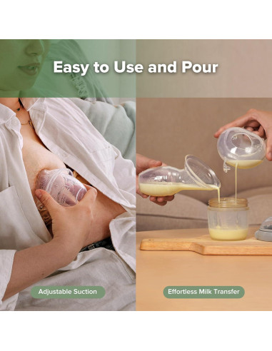Bomba Manual de Lactancia Haakaa 4oz y Colector Ladybug 75ml