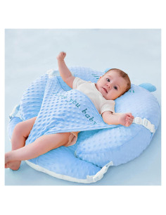 Almohada de Lactancia ZIXNEXKOO Grande Gato Azul 1.27 kg