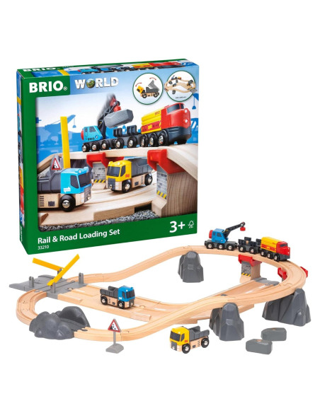 Conjunto de Carga BRIO World 32 Piezas Madera FSC 1.45 kg