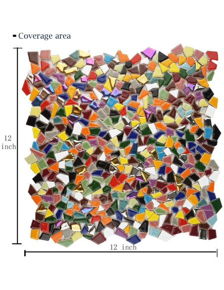 Azulejos de Cerámica Rota Lanyani para Mosaicos 0.91 kg