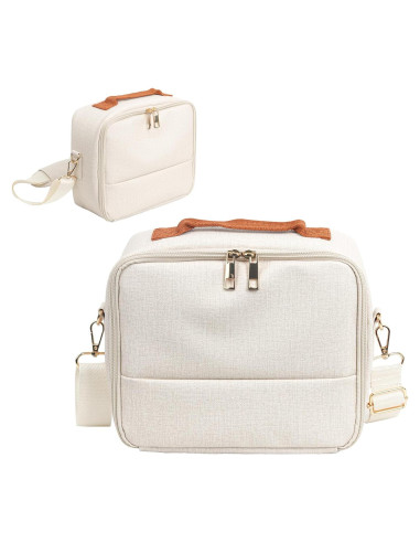 Bolsa Protectora Universal CAIYOULE para Fujifilm Instax Mini y DSLR - Blanca