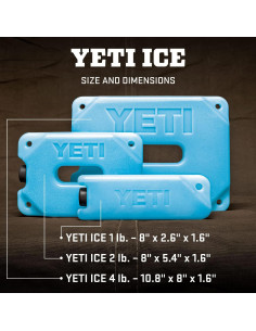 Paquete de Hielo Reutilizable YETI ICE 0.45 kg para Neveras 2