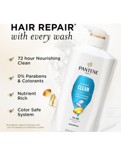 Champú Pantene Pro-V Limpieza Clásica 2x Nutrientes 800ml + 15ml 2