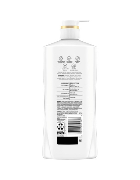 Champú Pantene Pro-V Limpieza Clásica 2x Nutrientes 800ml + 15ml