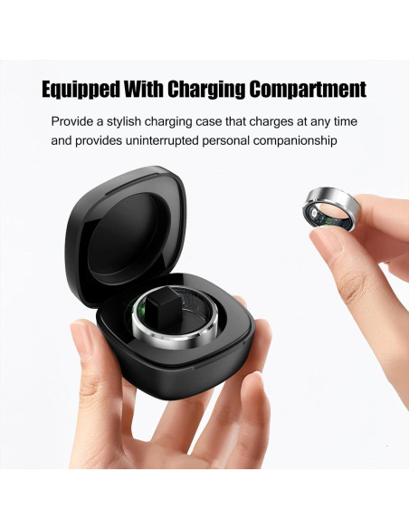 Anillo Inteligente Qjijolz R5 para Fitness y Salud - IP68