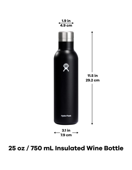 Botella de Vino Cerámica Hydro Flask 750 ml Abeto