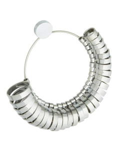 Medidor de Tamaño de Dedo Banda Ancha NOVELTOOLS 1-15