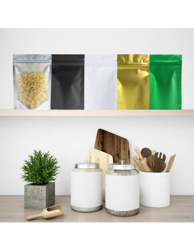 Bolsas Mylar Reutilizables 4CP 8.4x13cm A Prueba de Olores