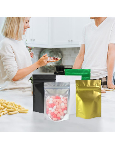 Bolsas Mylar Reutilizables 4CP 8.4x13cm A Prueba de Olores