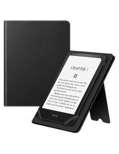 Funda Universal Fintie para Tabletas eReader 6-7" Cuero PU Negro