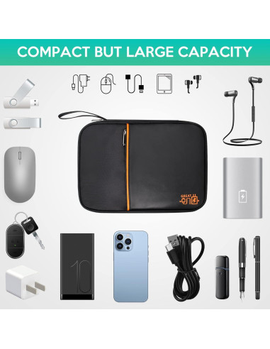 Organizador de Cables Electrónicos YOUBDM Compacto Impermeable