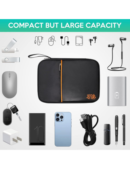 Organizador de Cables Electrónicos YOUBDM Compacto Impermeable