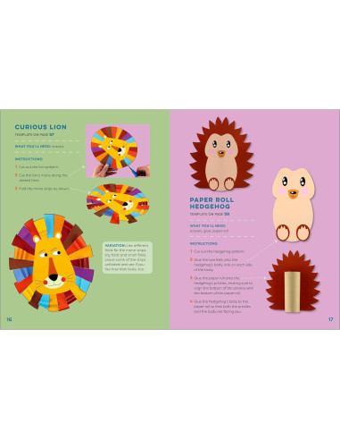 Paper Crafts for Kids: 25 Cut-Out Activities for Kids Ages 4-8